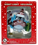 Night Light Veilleuse Christmas Santa Penguin Wall Indoor Plug By Costco. Fixed Price $19.99.