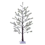 Vickerman 4' Green Frosted Mini Pine Twig Tree. Warm White Led Lights. Fixed Price $129.06.