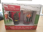 National Lampoons Christmas Vacation 2 Pint Glasses & Ice Cube Tray Combo Pack. Fixed Price $24.99.