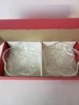 SET/2 Mikasa Cherub "sweet Dish" 5.5 Ea. Germany Valentines Candy Preowned. Fixed Price $11.00.