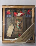 Roman Inc. Barn Stocking 3.75" Christmas Ornament Holiday Figurine Decor. Fixed Price $14.25.