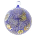 Glassofvenice Murano Medium Millefiori Christmas Ornament - Blue Gold. Fixed Price $79.95.