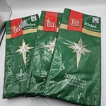Lot Of 3 Vtg Brite Star Icicles Tinsel For Christmas Tree Usa 2000 Strand Each+. Fixed Price $20.97.