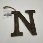 Wondershop Target 6" Monogram Rustic Wood Christmas Holiday Ornament Initial. Fixed Price $6.49.