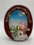 National Tree Company Snowman Cor Table Piece Led Lights Figurine Christmas. Fixed Price $14.99.