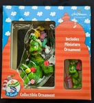 Enesco Wubbulous World Of Dr Seuss Jim Henson The Grinch Christmas Ornament 1997. Fixed Price $25.00.