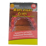 Commercial Christmas Rope Light Clips 12 Count Adams Mfg Usa New With Screws. Fixed Price $9.99.