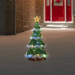 Northlight Lighted Christmas Tree Outdoor Yard Decoration - 50" Green. Fixed Price $190.49.