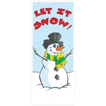 Beistle Winter Let It Snowman Door Cover Party Accessory 30"X5'. Fixed Price $12.21.