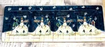 Handcrafted Susan Winget Snowman Divided Serving Tray 4-SECTION Ceramic Holiday. Fixed Price $25.99.