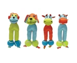 Dog Toy Indoor Outdoor Play Bright Double Tennis Ball Cuddle Chew Tug Toss Fetch. Fixed Price $22.89.