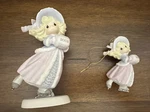 Precious Moments Figurine & Tree Ornament May Your Holidays Sparkle With Joy Nib. Fixed Price $35.50.