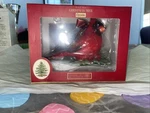 Spode Christmas Tree Cardinal Ornament, Red Bird Hanging. Fixed Price $25.00.