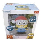 Gemmy Despicable Me Bob Minions Airblown Inflatable Santa 3.5 Ft Tall #0670212. Fixed Price $48.99.