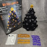 Mr Halloween Haunted Tree Ceramic Black 14" Pumpkin Led Lighted Extra Bulbs. Fixed Price $54.97.