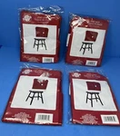 Red Santa Hat Chair Covers Christmas House Holiday Party Decor Set Of 4 Fabric. Fixed Price $19.99.
