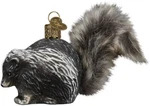 Vintage Skunk Blown Glass Ornament By Old World Christmas. Fixed Price $22.99.