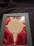 2002 Demdaco Christmas Wishes Ornament Compass 3" X 4" Wisdom #44012. Fixed Price $5.99.