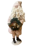 Santa Claus Christmas Decoration Figure 19 In Tall Merry Textural. Fixed Price $23.00.