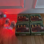 4 Holiday Time Icicle Lights 300 Multi Color White Wire Indoor/outdoor 18 Ft Nib. Fixed Price $49.90.