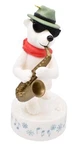 Hallmark Christmas Ornament 2021 Musical Stylin' Saxophone Bear. Fixed Price $17.99.