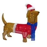 Northlight 26" Led Lighted Dachshund Dog Outdoor Christmas Decoration. Fixed Price $97.49.