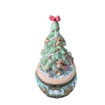 Vintage Kurt Adler Christmas Tree With Toys Trinket Box. Fixed Price $25.00.
