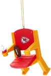 Kansas City Chiefs Football Stadium Chair Ornament 4" Team Sports America. Fixed Price $14.99.