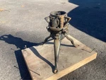 Vintage Cast Iron Christmas Tree Stand C1800'S Antique Victorian North Bros Mfg. Fixed Price $75.00.