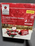 Gemmy Home Accents 16 Ft Santa On Airplane Christmas Merry Airblown Inflatable. Fixed Price $199.99.
