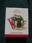 Hallmark Keepsake Ornament Doggone Good Christmas 2015 Woof New. Fixed Price $13.50.