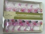 Flamingo Tropical String Lights Set Decoration Pink Kurt Adler Indoor/outdoor. Fixed Price $34.16.