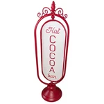 Hobby Lobby Red Metal Hot Cocoa Bar Tabletop Sign Christmas Decor 18IN HL9202555. Fixed Price $15.20.