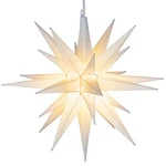 Elf Logic - 21" Large White Moravian Star Hanging Outdoor Christmas Li.... Fixed Price $53.78.