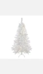 Northlight 6.5' Single Plug White Iridescent Pine Artificial Christmas Tree New. Fixed Price $349.99.