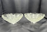 Set Of 2 Gorham North Pole Express 6.5" Footed Bowl Holiday Traditions Christmas. Fixed Price $15.99.
