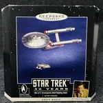 Hallmark Keepsake Star Trek 30 Years Voice Magic Ornament Set 1996 Box. Fixed Price $24.95.