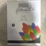 Celebrations Led Classic C9 String Lights 25 Multicolor 16FT Indoor/outdoor. Fixed Price $12.00.