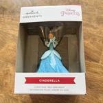 Hallmark Disney Princess Cinderella Holding Glass Slipper Christmas Ornament New. Fixed Price $12.99.