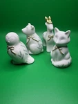 Target Bullseye Playground Woodland Animals Figs Set 4 Christmas Holly Bow 2025. Fixed Price $25.00.