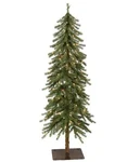 Puleo International 6 Ft. Prelit Alpine Artificial Christmas Tree With 200 Light. Fixed Price $100.01.