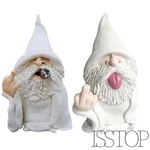 Funny Smoking White Wizard Gnome Statue Garden Yard Lawn Ornament Decor Gift Us. Fixed Price $9.53.