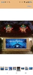 Gisgfim Outdoor Holy Nativity Christmas Holiday Garage Banner Cover.... Fixed Price $17.99.