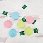 Kurt S. Adler Pastel Glittered Macaroon Ornament Set Of 6. Fixed Price $25.95.