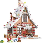 Hahaspil Christmas Gingerbread House Ornaments Building Set Toys, With Led L.... Fixed Price $105.29.