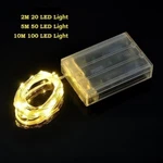 20//50/100 Led String Fairy Lights Copper Wire Battery Powered Waterproof New Us. Fixed Price $9.99.
