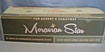 Elf Logic Moravian Star 21" Illuminated Hanging Kit Advent New. Fixed Price $32.99.