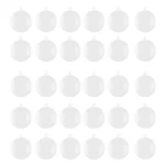 Household Plastic Hanging Christmas Diy Decor Present Bauble Ball Clear 30PCS. Fixed Price $26.11.