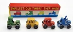 Vintage The Smallest Old Timers Ever. Box Set Of 4 Mini Diecast Cars. Tm. Japan. Fixed Price $12.00.