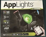 Gemmy Applights Led Projection 140 Effects Lightshow 3 Strobes Remote Control. Fixed Price $85.00.